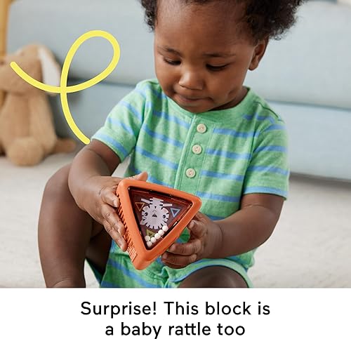 Miniatura 5 de Fisher-Price Bloques sensoriales de actividad ocupada para bebés y niños pequeños a partir de 6 meses