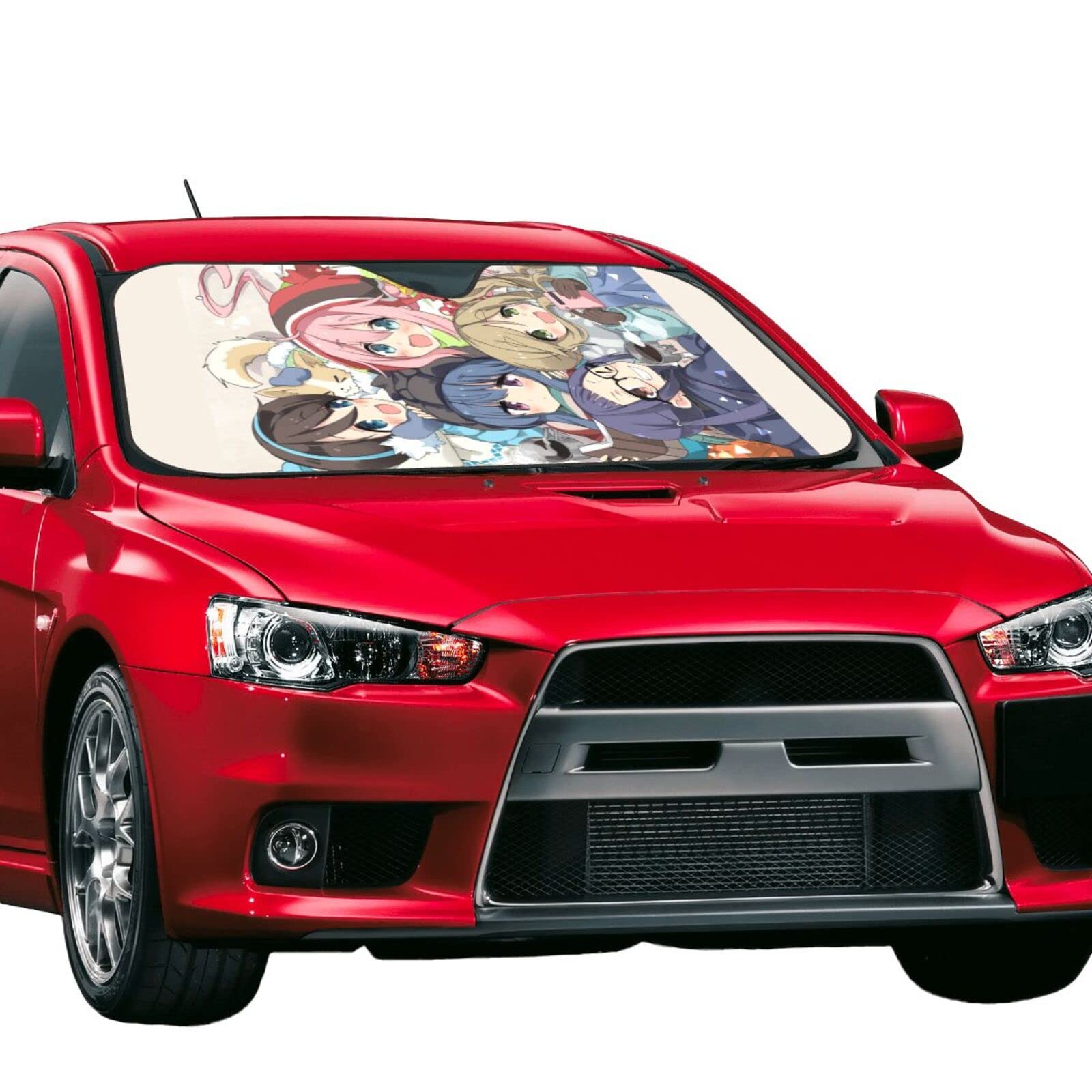 Amazon.co.jp: ゆるキャン△ サンシェード サンシェード車フロント