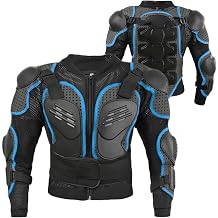 Kids Motorcycle Armor Jacket Spine Chest Protection