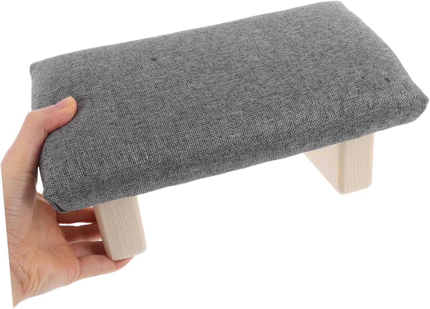 Hemoton Kneeling Chair Ergonomic Wooden Bench Stool for Braiders Office Home Prayer and Relaxing