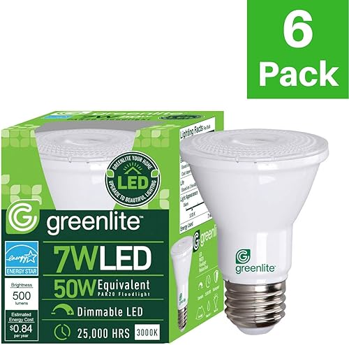 Miniatura 11 de 50W LED PAR20 5000K 2PK Haz de 5000 K - 40 °,Haz de 3000 K - 40 °,2700 K - Haz de 40°,3000k - Haz de 30°,https:/ www.Yaxa/dp/undefined