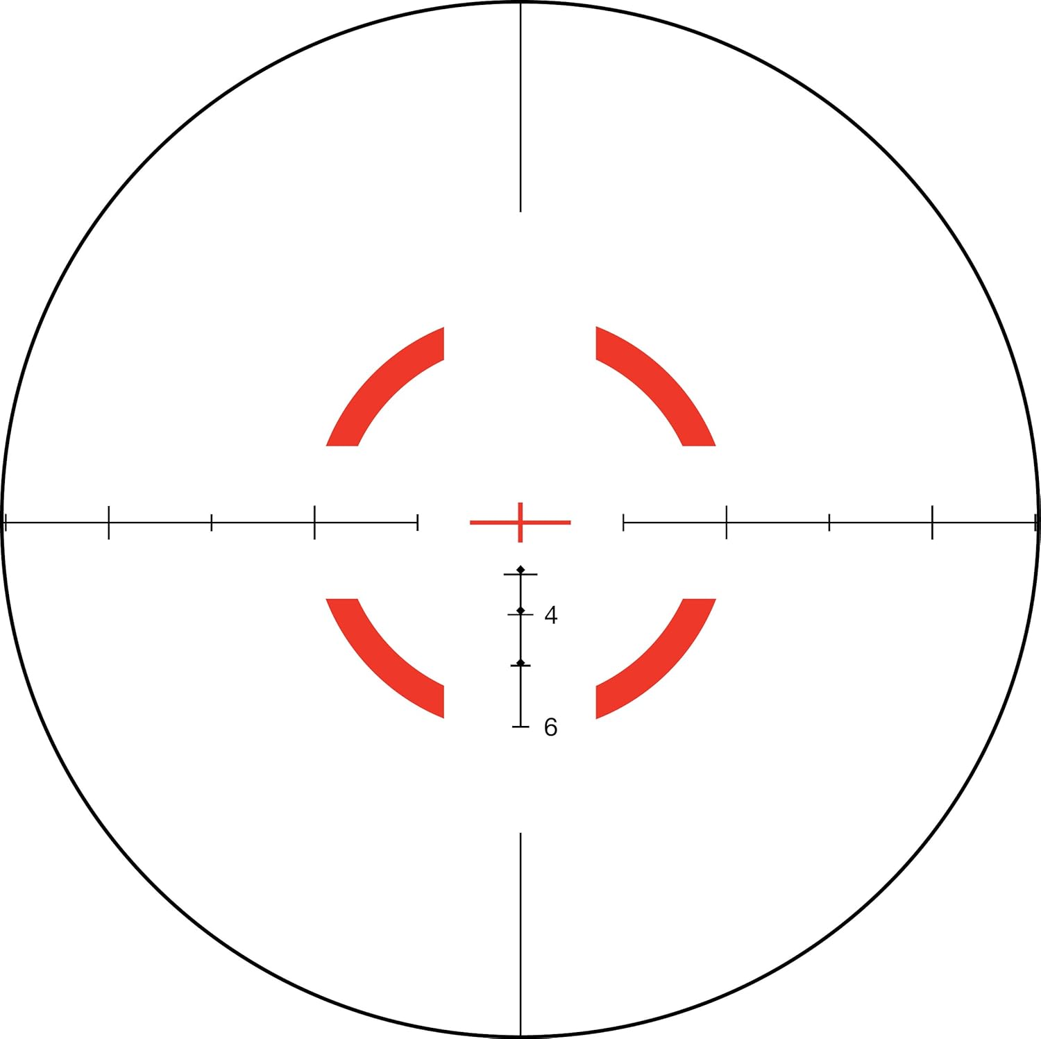 Trijicon VCOG 1-6x24 Segmented Circle Crosshair 300 Riflescope
