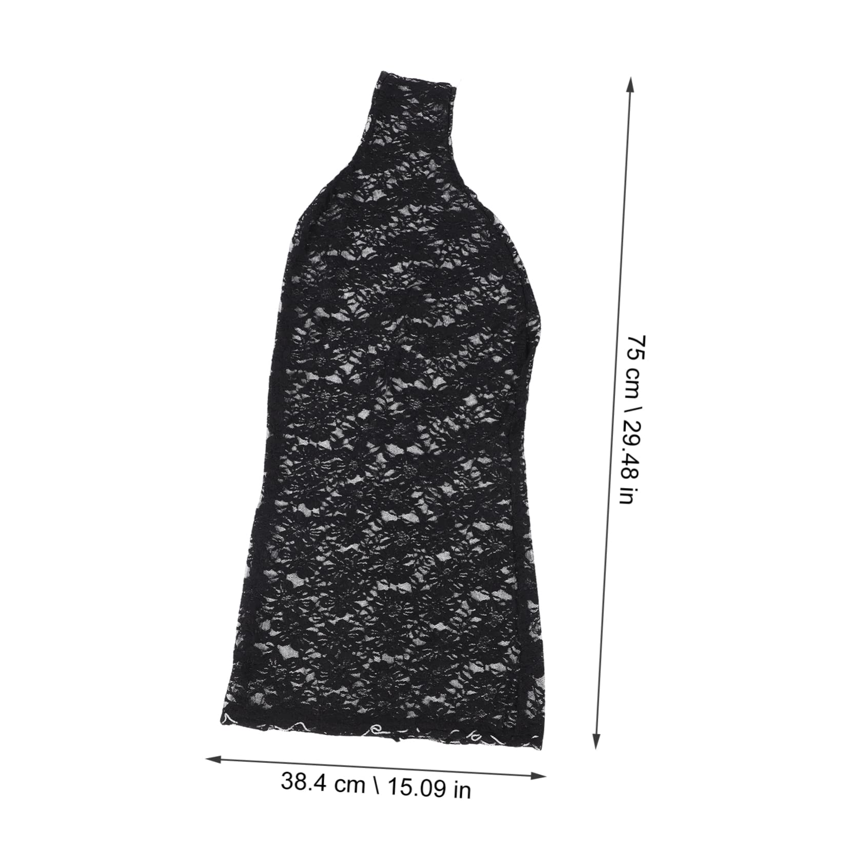 Copertura In Tessuto Per Manichino Donna - Rivestimento Sostitutivo Beige, Taglia Unica - Foto 5