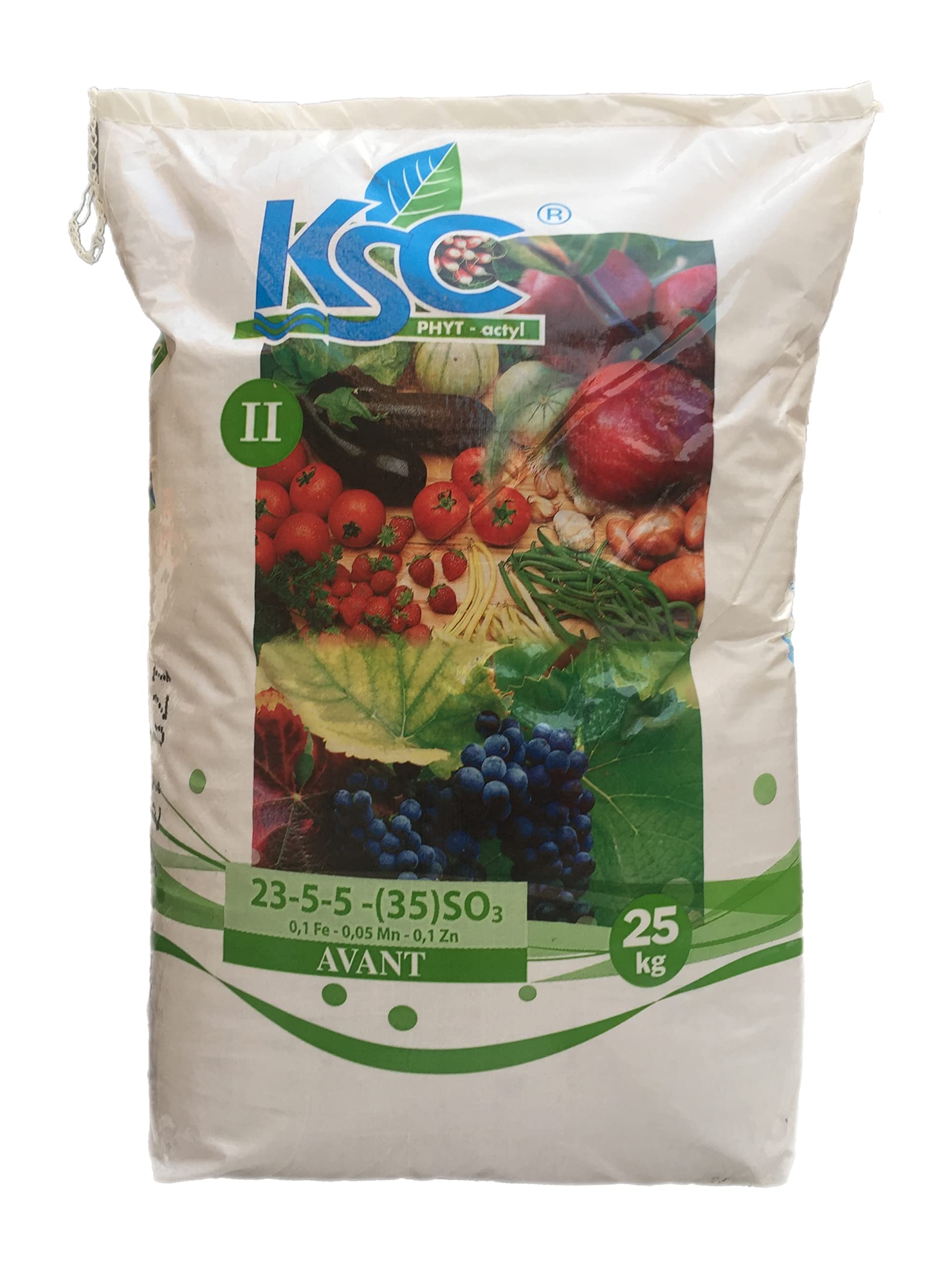 TIMAC KSC II AVANT CONCIME IDROSOLUBILE A BASSO TENORE DI CLORO NPK 23.5.5 KG. 25