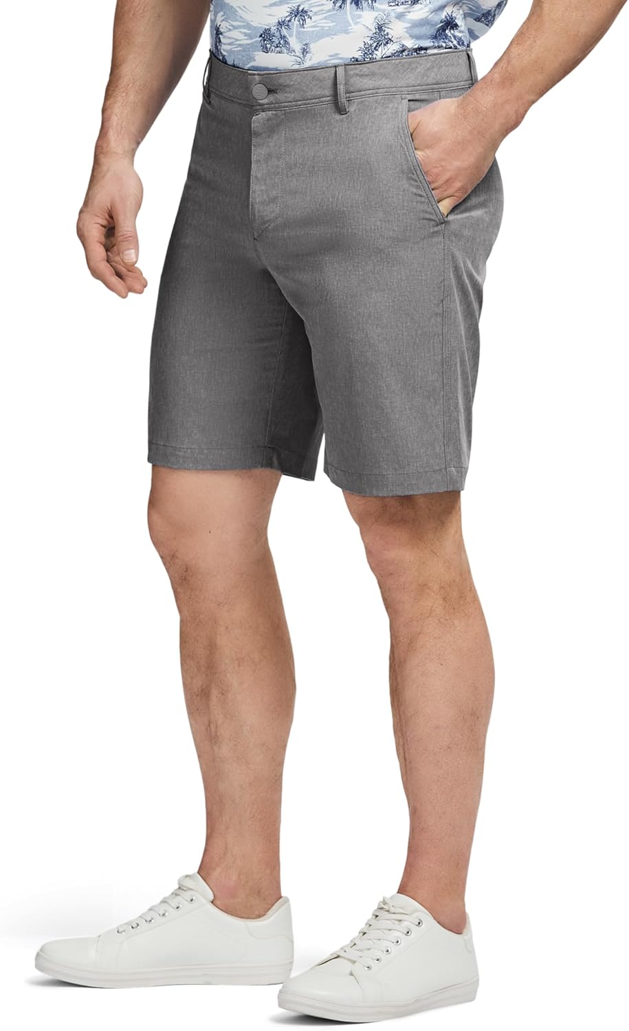 Izod Mens Saltwater Hybrid Beach Performance Short - Image 2