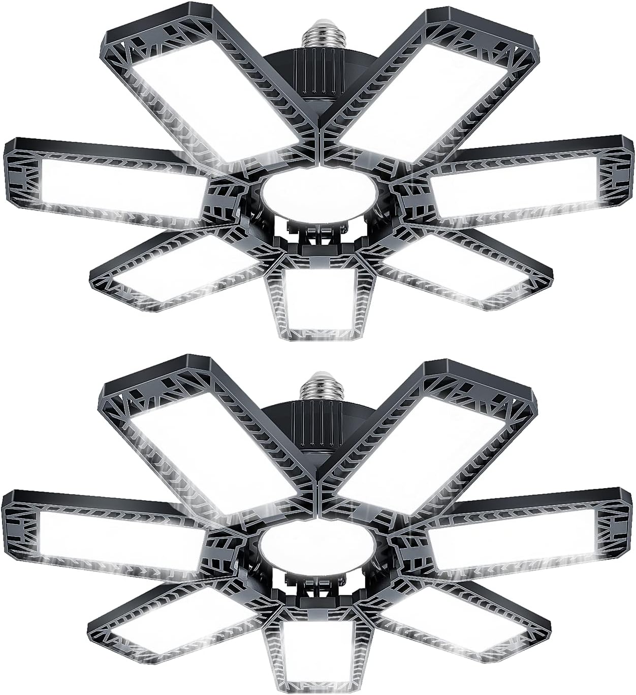 YIQIBRO Faretti LED 200W 4 Pezzi - 20000LM Lampade Officina Industriale IP65 - Foto 7