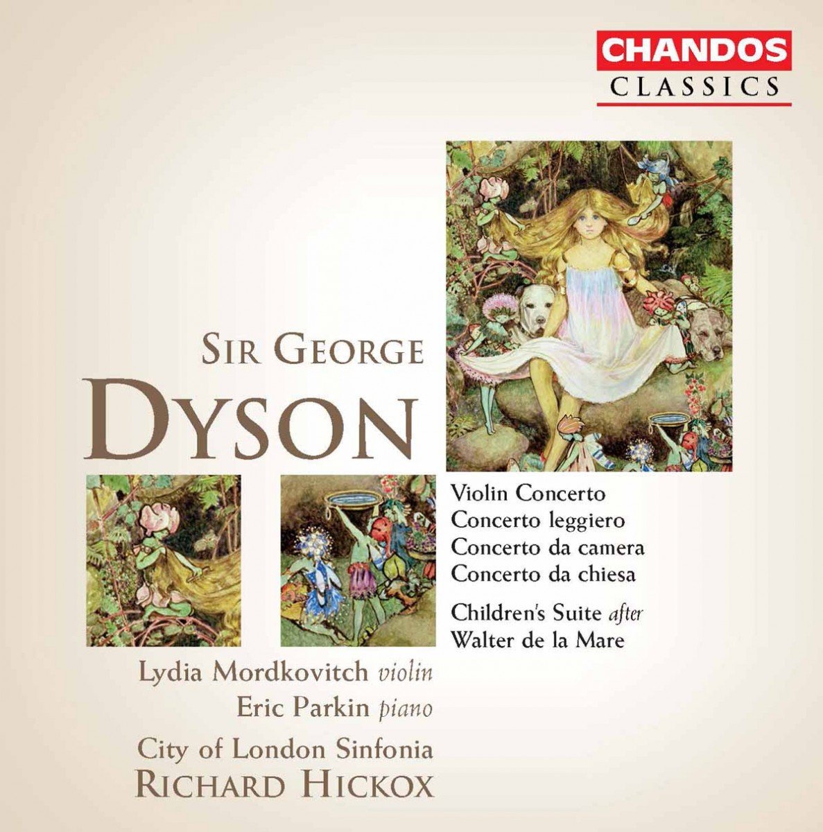 Lydia Mordkovitch, City Of London Sinfonia, Richard Hickox - Dyson: Violin Conc