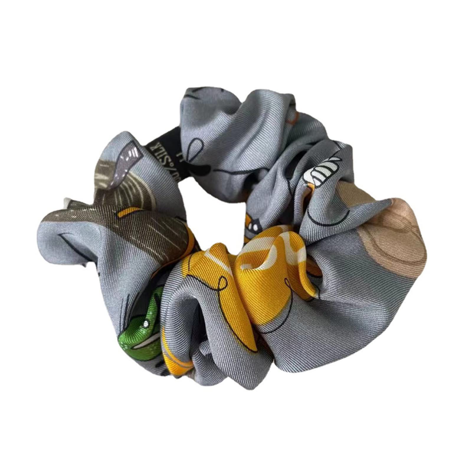 Prawdziwy jedwab kobiety stałe Scrunchie elastyczne gumki do włosów 3.5cm gumki do włosów dziewczyna akcesoria do włosów opaska na głowę sukienka 16 Momme, lawenda (czerwony)