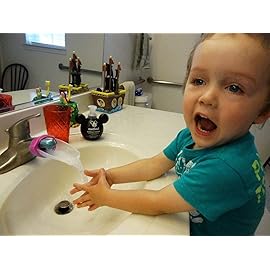 Aqueduck Faucet Extender. Connects to Sink Faucet to Make Washing Hands Fun and Teaches Your Baby or Child Good Habits and Promote Independence to Them