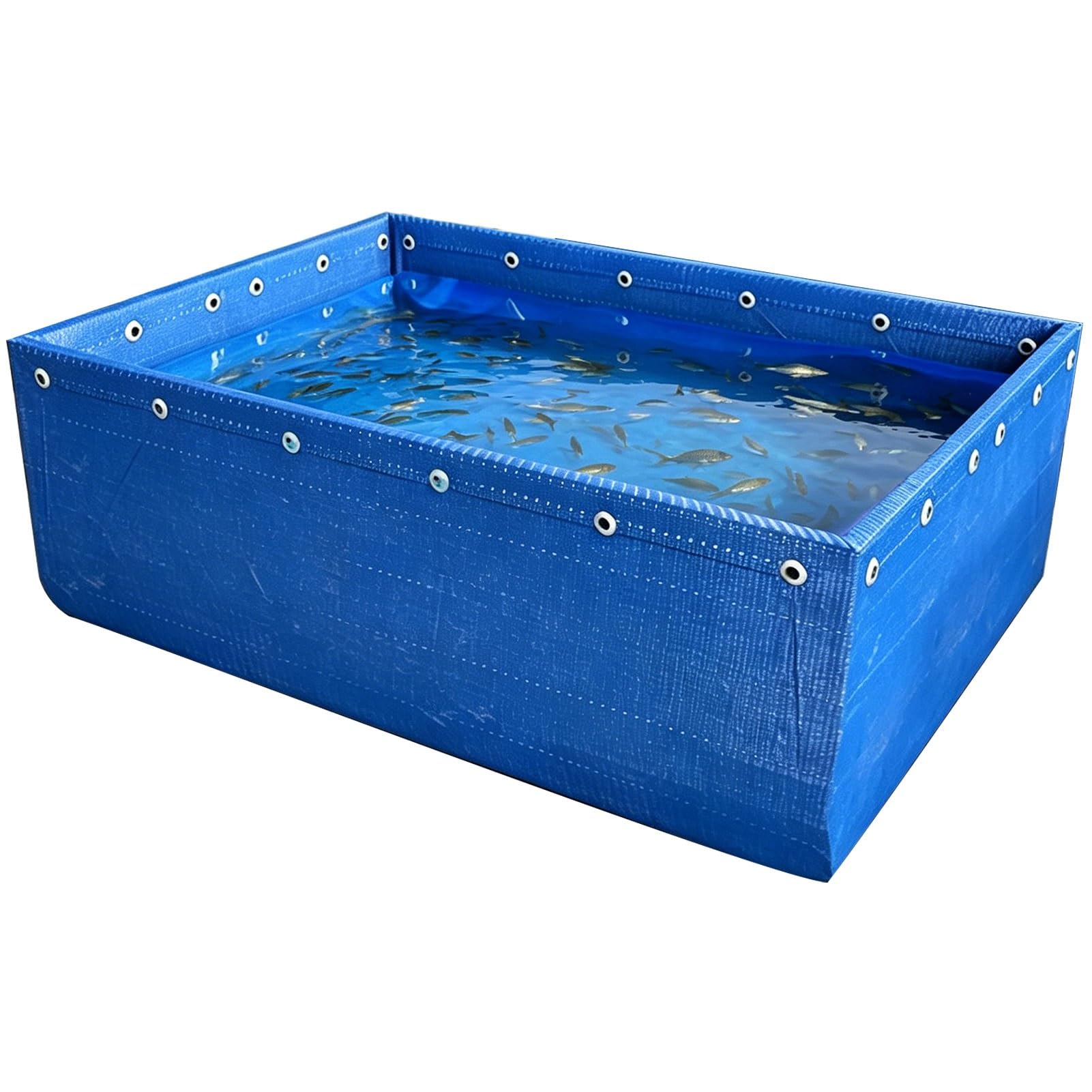 Piscine de stockage d'eau pliable contre la sécheresse : réservoir grand bassin 4x3m