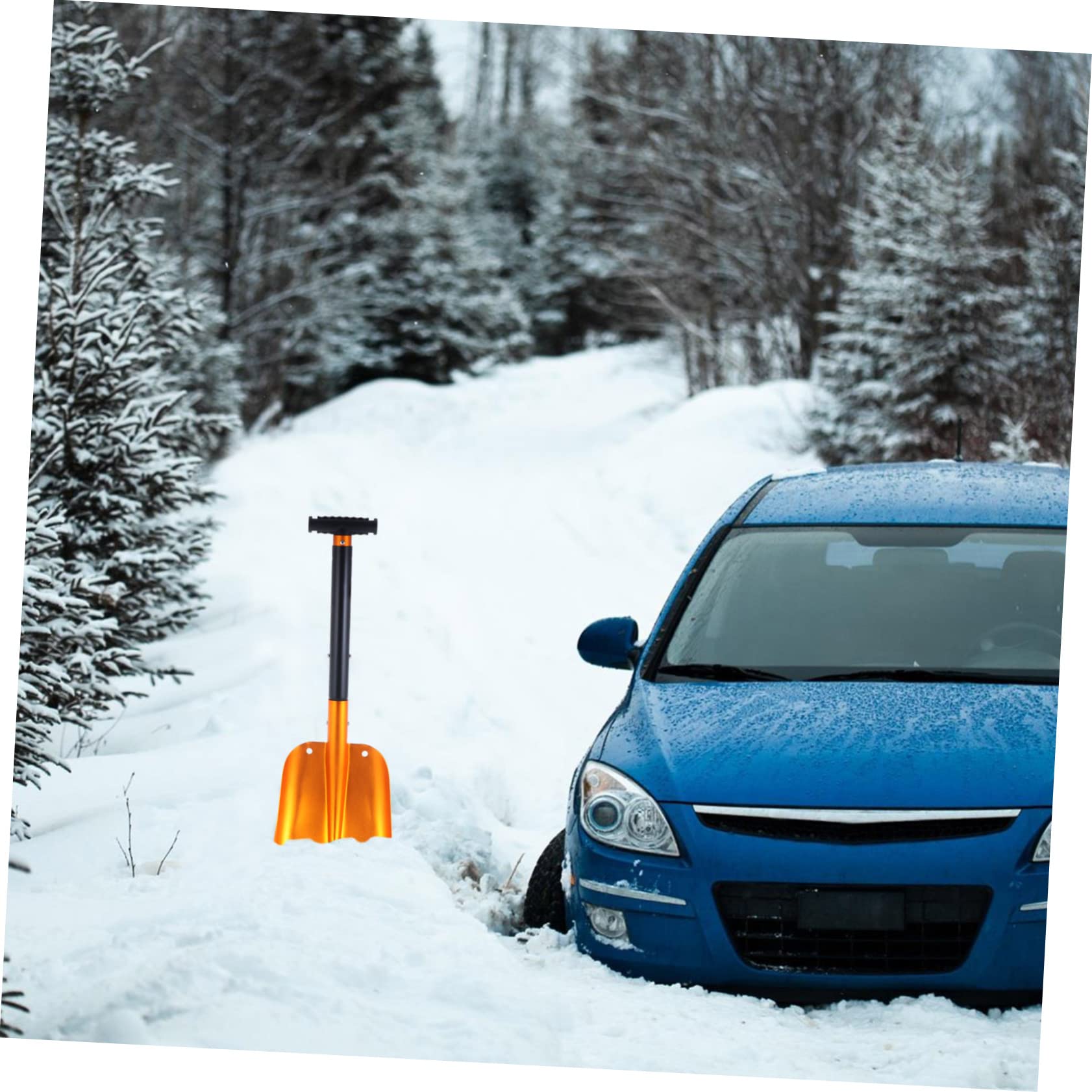 Toyvian 1 Pièce Pelle Hors Route Grattoir à Neige Pelle De Neige Pelle De Déneigement Pelles à Neige Robustes Grattoir à Glace Pliant Pelle De Dégivrage Gel Aluminium Couleur Aléatoire