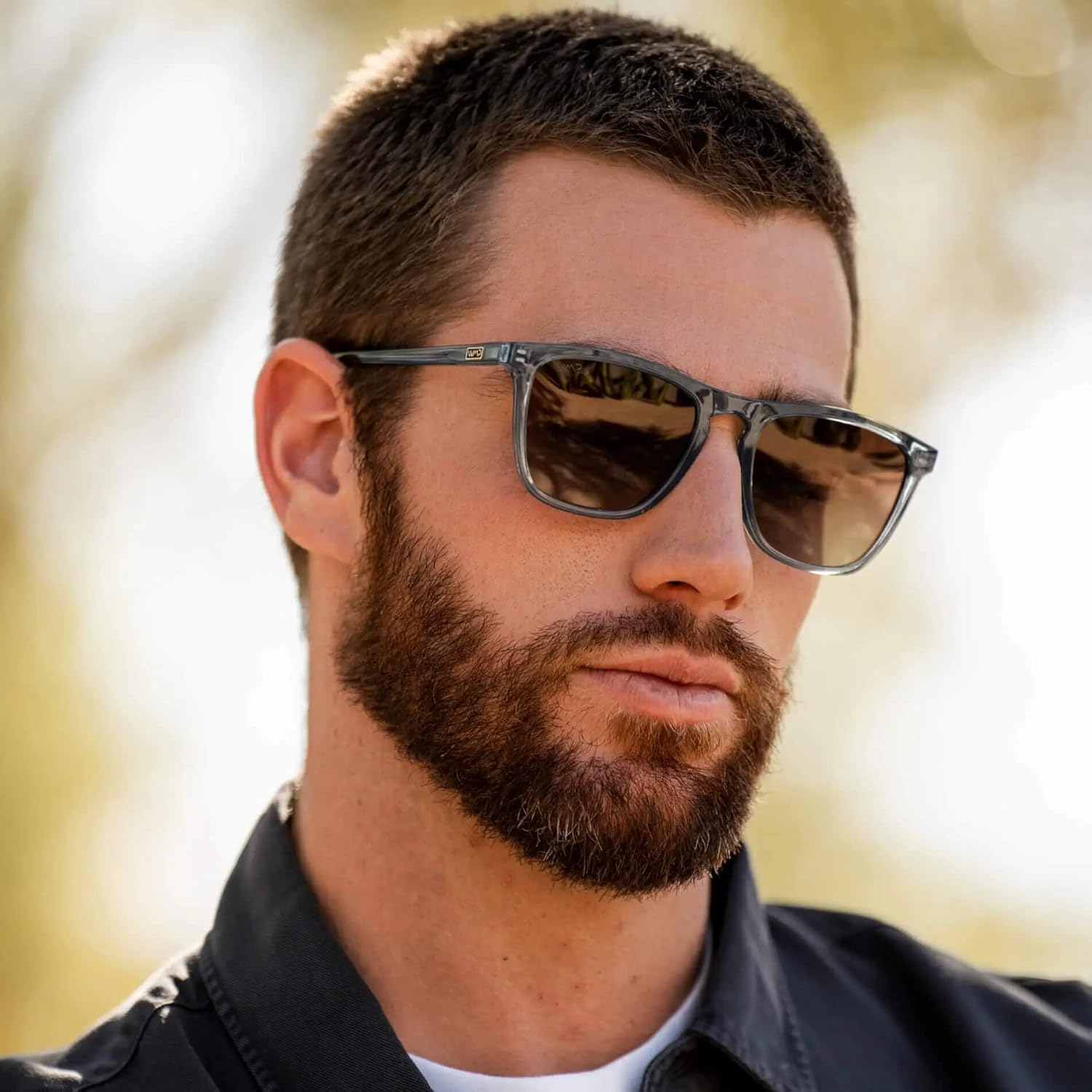 WearMe Pro - Polarized Lens Square Modern Sunglasses for Men - Image 3