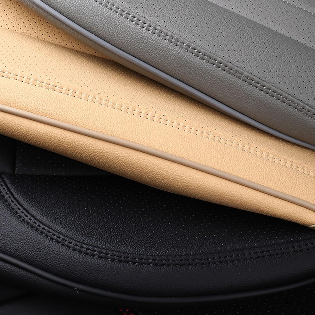 Cuscini Sedili Auto per Ford Kuga (CX482) Titanium/X/St Line 2019-2023 2024, Antiscivolo Confortevole Cuscino Sedia Anteriori Conducente Copri Seduta Interni Accessori,C/Black-Red