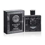 Vintage Heroes Noir Cologne for Men/Eau de Parfum Natural Spray 3.4 Fl Oz Perfume Suitable for All Skin Type Men Fragrance Daily Used