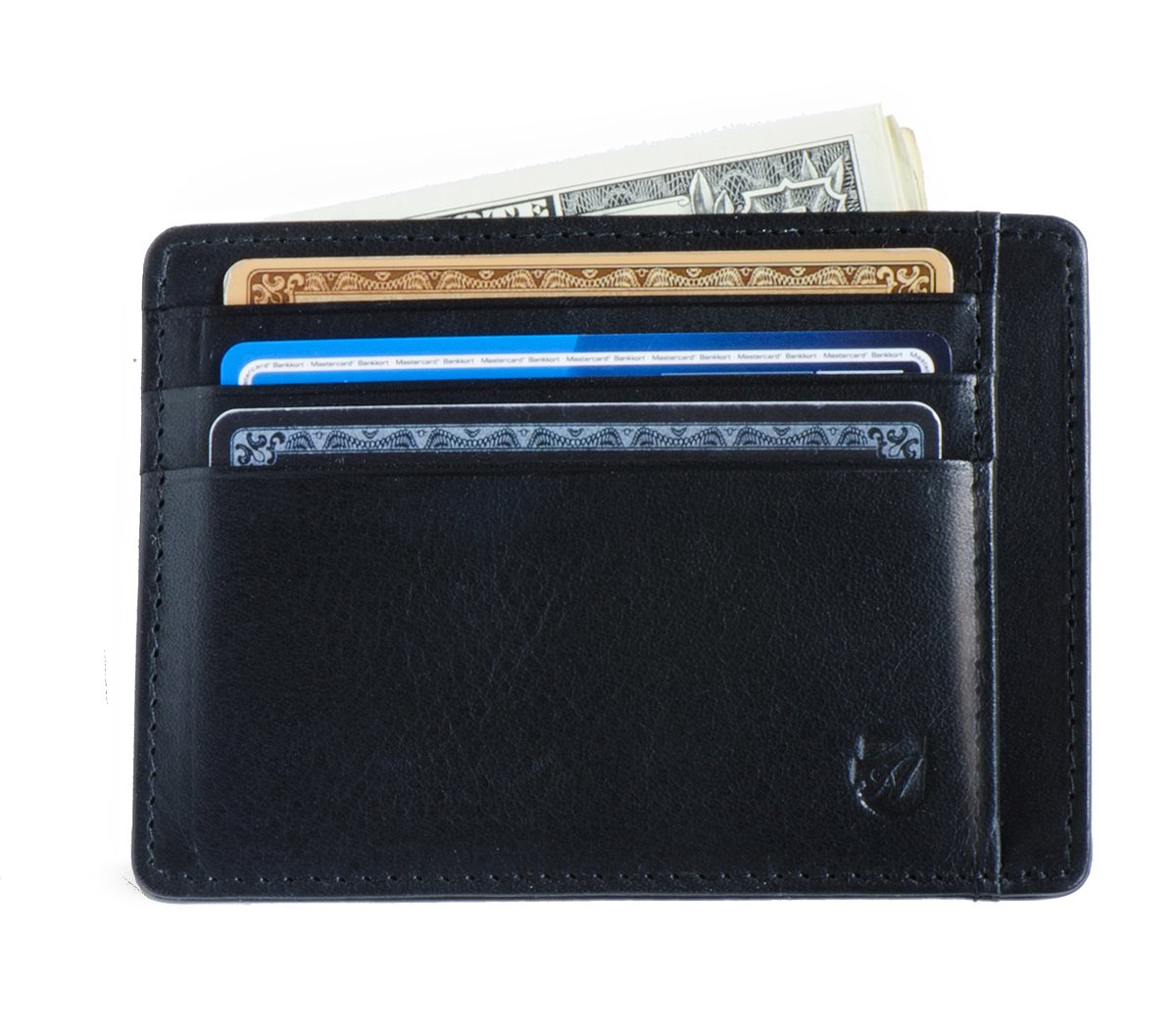 Axess WalletsFront Pocket Wallet, Men's Wallet, Minimalist Wallet, RFID-blocking wallet in Tuscany leather
