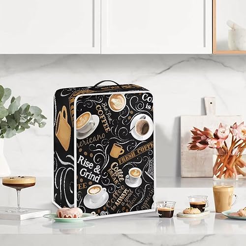 Miniatura 2 de Mumeson Delicioso café cafetera cubierta mezcladores pequeña cocina máquina mezclador cubierta de polvo cubierta de cocina cubierta mezclador