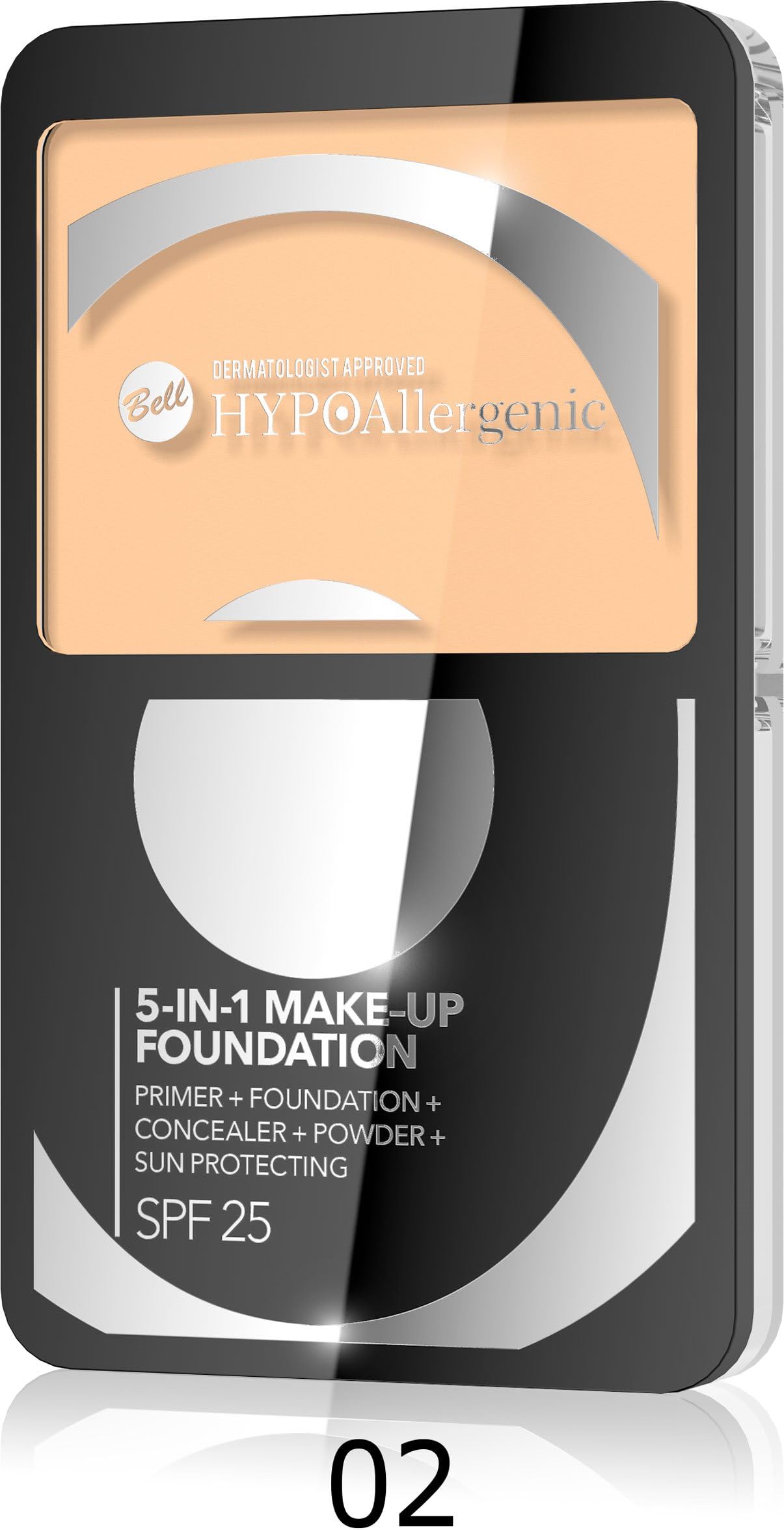 Bell Hypoallergenic 5-IN-1 Make-Up Foundation SPF25 (02-304 Sand)