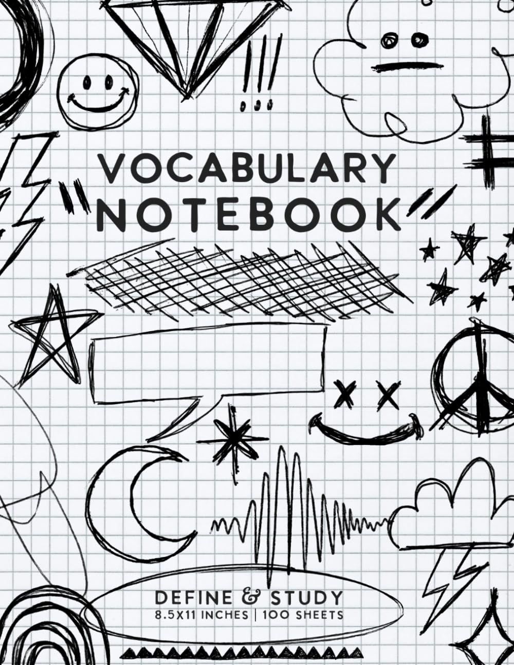 Vocabulary Notebook (Scribble Series): Word Study Journal by schoolnest