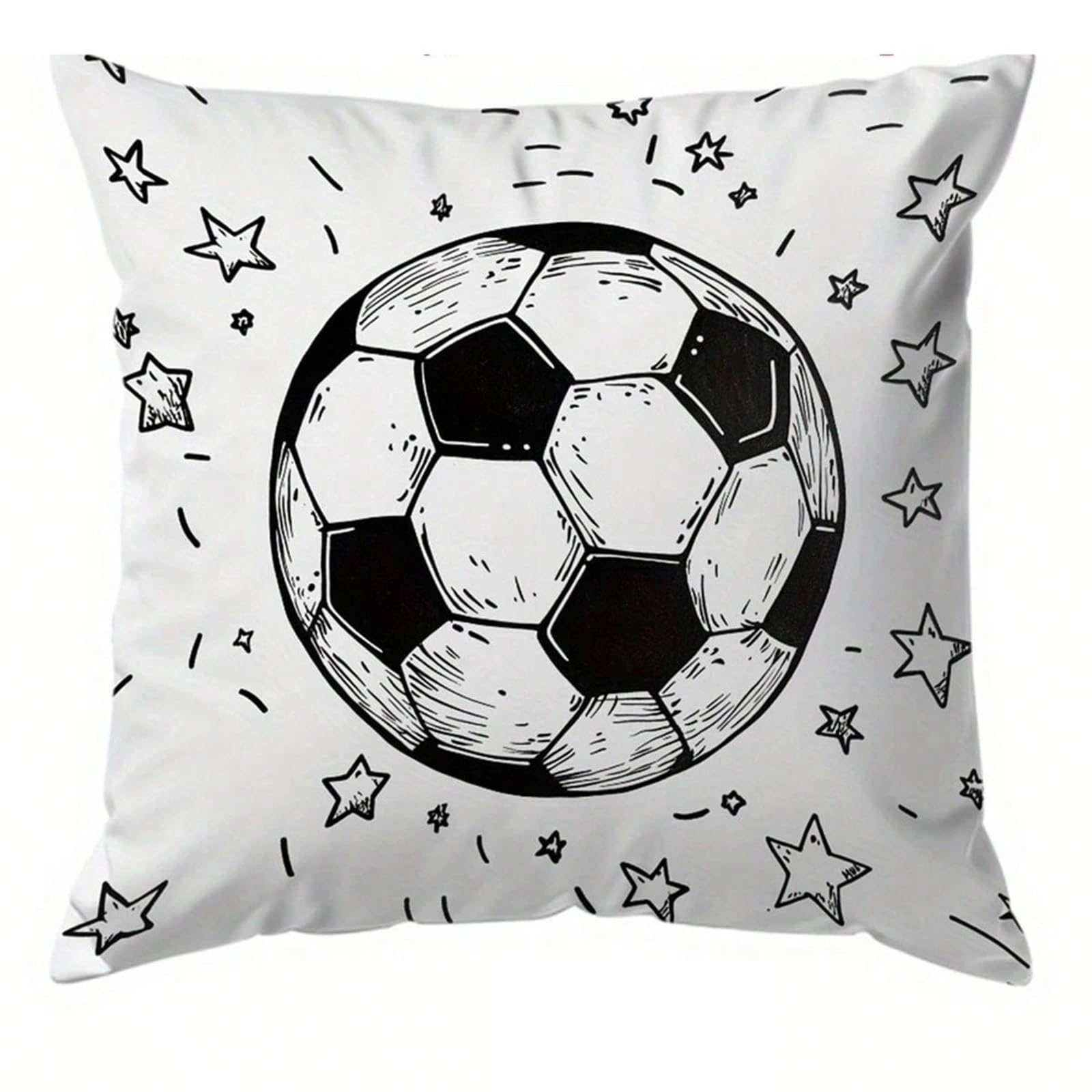 Coussin football lavable en machine pour éliminer les taches sur le canapé