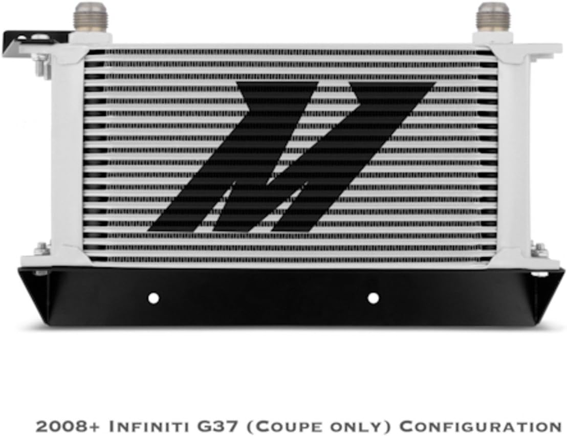Mishimoto MMOC-370Z-09 Oil Cooler Kit Fits Nissan 370Z Infiniti G37, 2008+ Coupe only Silver