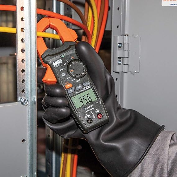 Klein Tools Digital Clamp Meter + Line Splitter (10x)