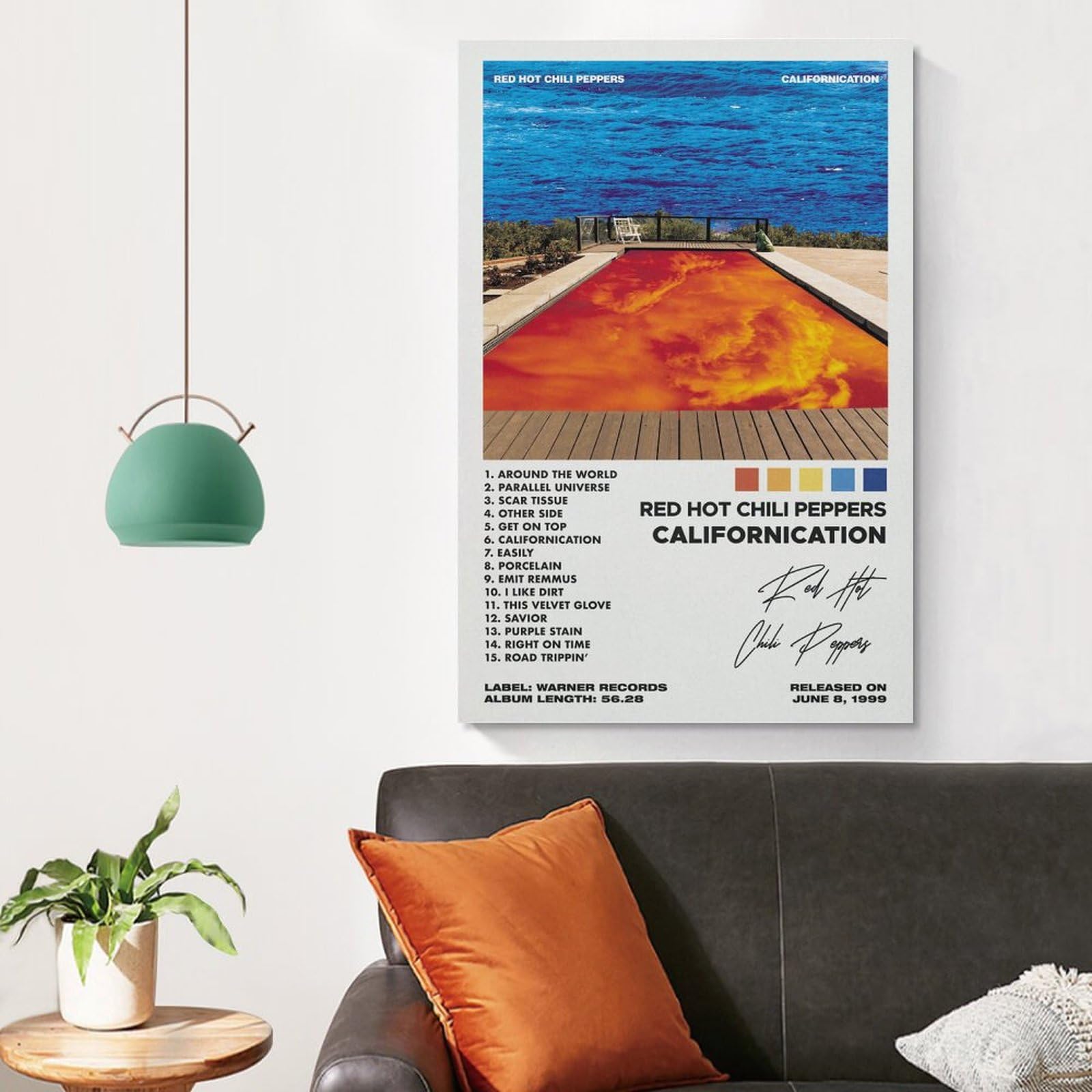 Amazon.com: CJZCJZ Red Hot Chili Peppers Poster