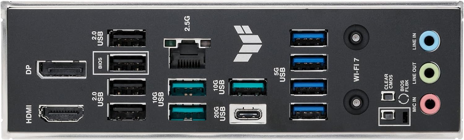 Review da Placa-mãe TUF Gaming B850M-PLUS WIFI7 Testado por 7 dias