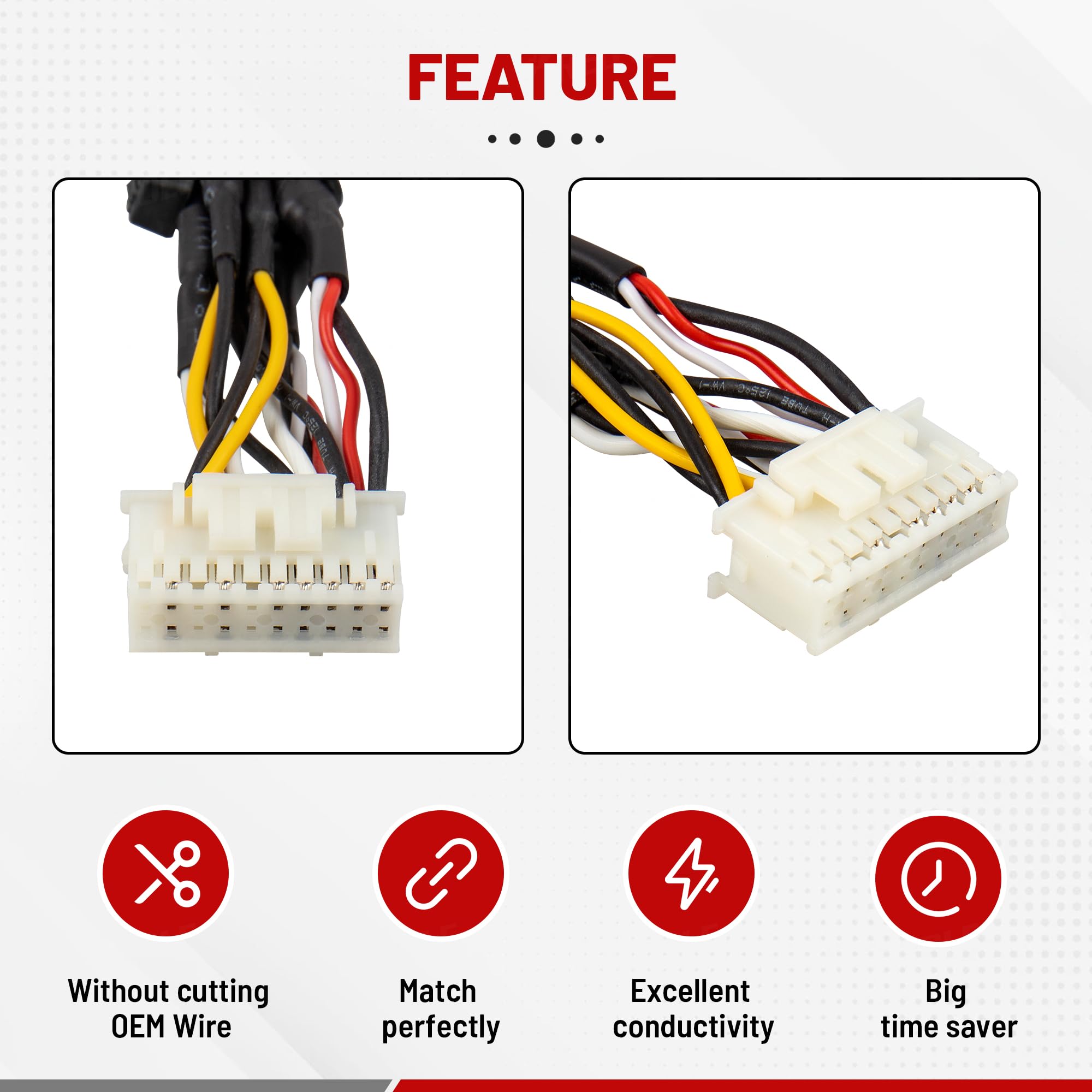 Cavo Cablaggio Interconnessione Per 4 Telecamere Retromarcia Per Rimorchio Roulotte Caravan Trailer Camion Camper 239465 - Foto 12