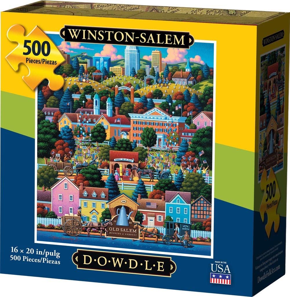 Dowdle Jigsaw Puzzle - Winston Salem - 500 Piece
