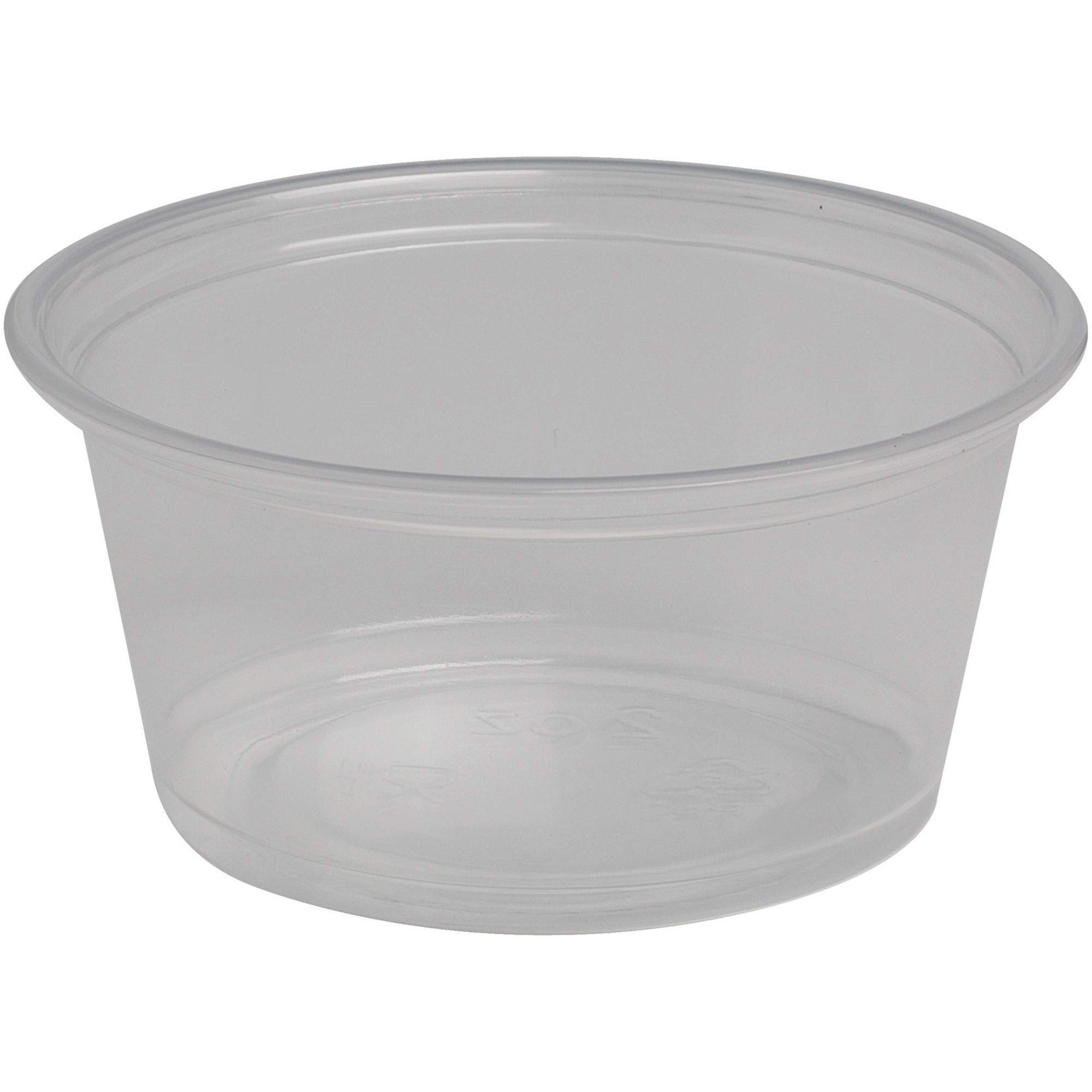 Dixie Ultra Clear Portion Cup, 1.2" x 2.5" x 2.5"