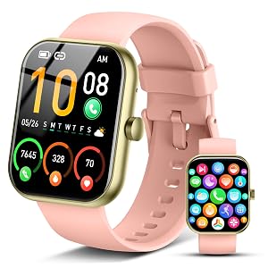Smart Watch for Men Women 2026 Release Answer Make Call 1 96 HD Fitness Tracker Running Watch IP68