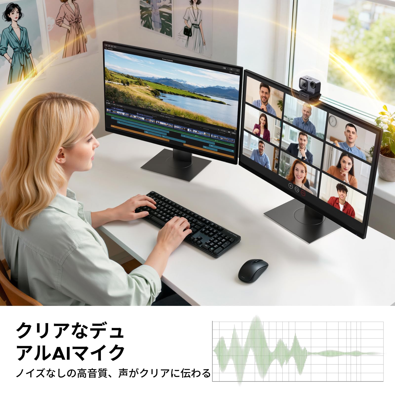 Amazon.co.jp: UGREEN FineCam Pro 4K Webcam with 4K/30fps 1/2