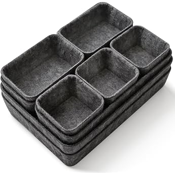 Felt Drawer Organiser 9 Pieces 4 Sizes Organiser System Drawer