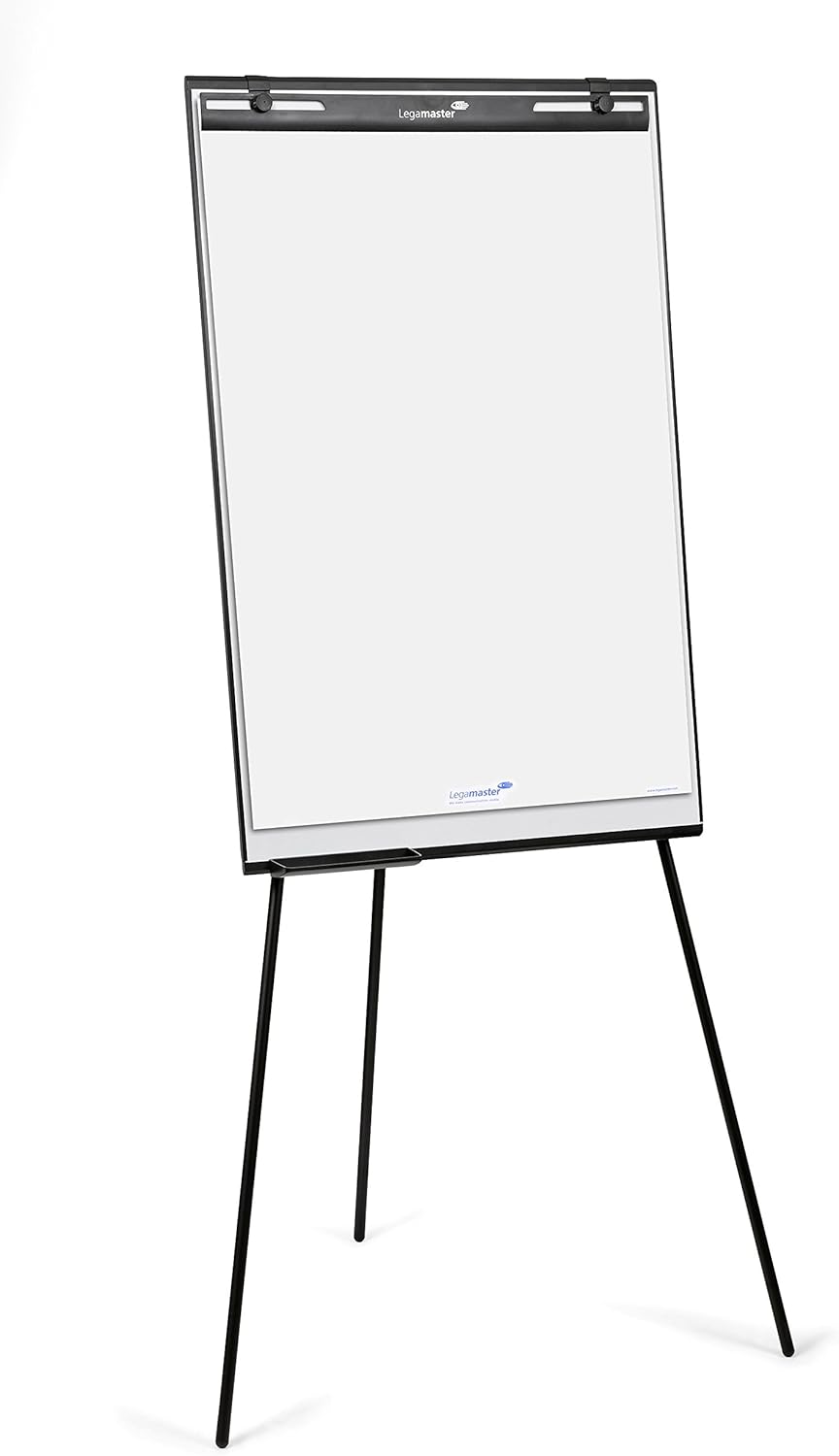 Legamaster LEGAMASTER Economy Flipchart Triangle Tripod, 10.5 kg, 68 x 105 cm : Office Products