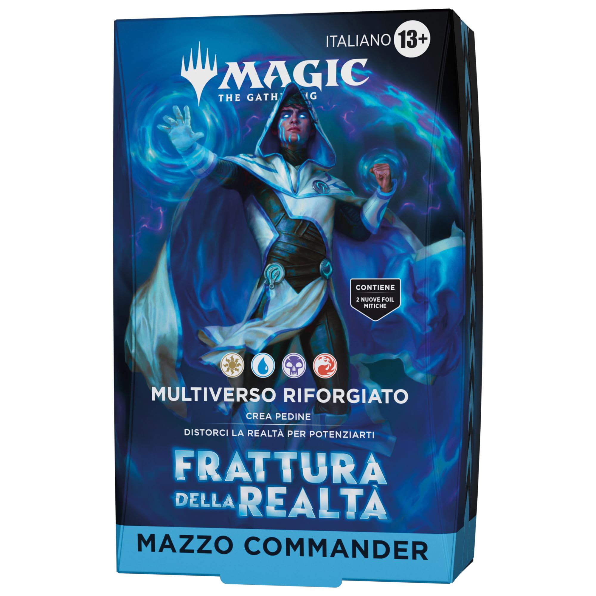 Mazzo Commander Magic: The Gathering Frattura della Realtà - Multiverso Riforgiato | Mazzo da 100 carte e accessori (Versione Italiana)