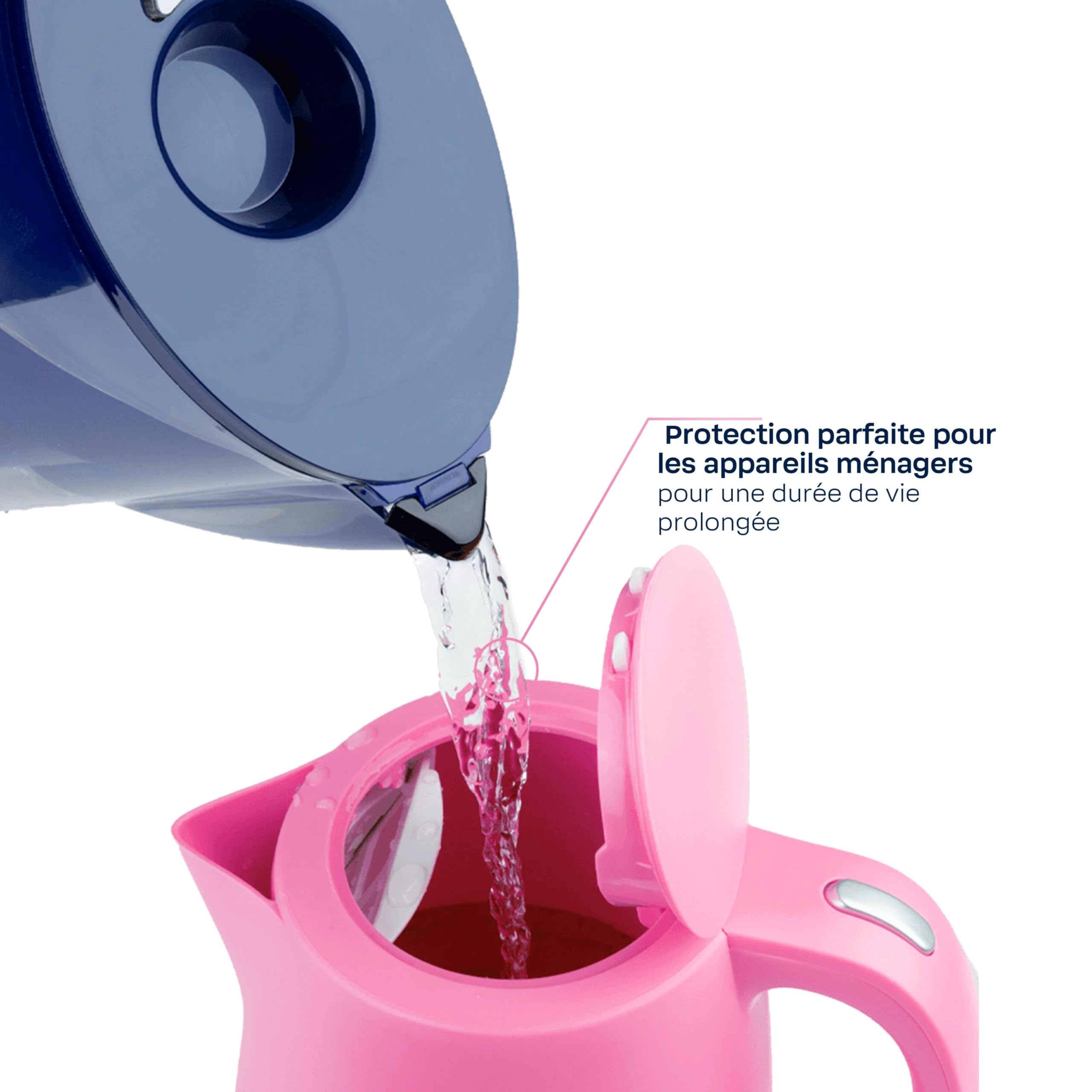 Carafe filtrante BWT PENGUIN 2,6 l avec cartouche Magnesium – filtre à eau robinet | réduit calcaire, chlore, métaux lourds | eau enrichie en magnésium, idéale thé, café, cuisine | charbon actif