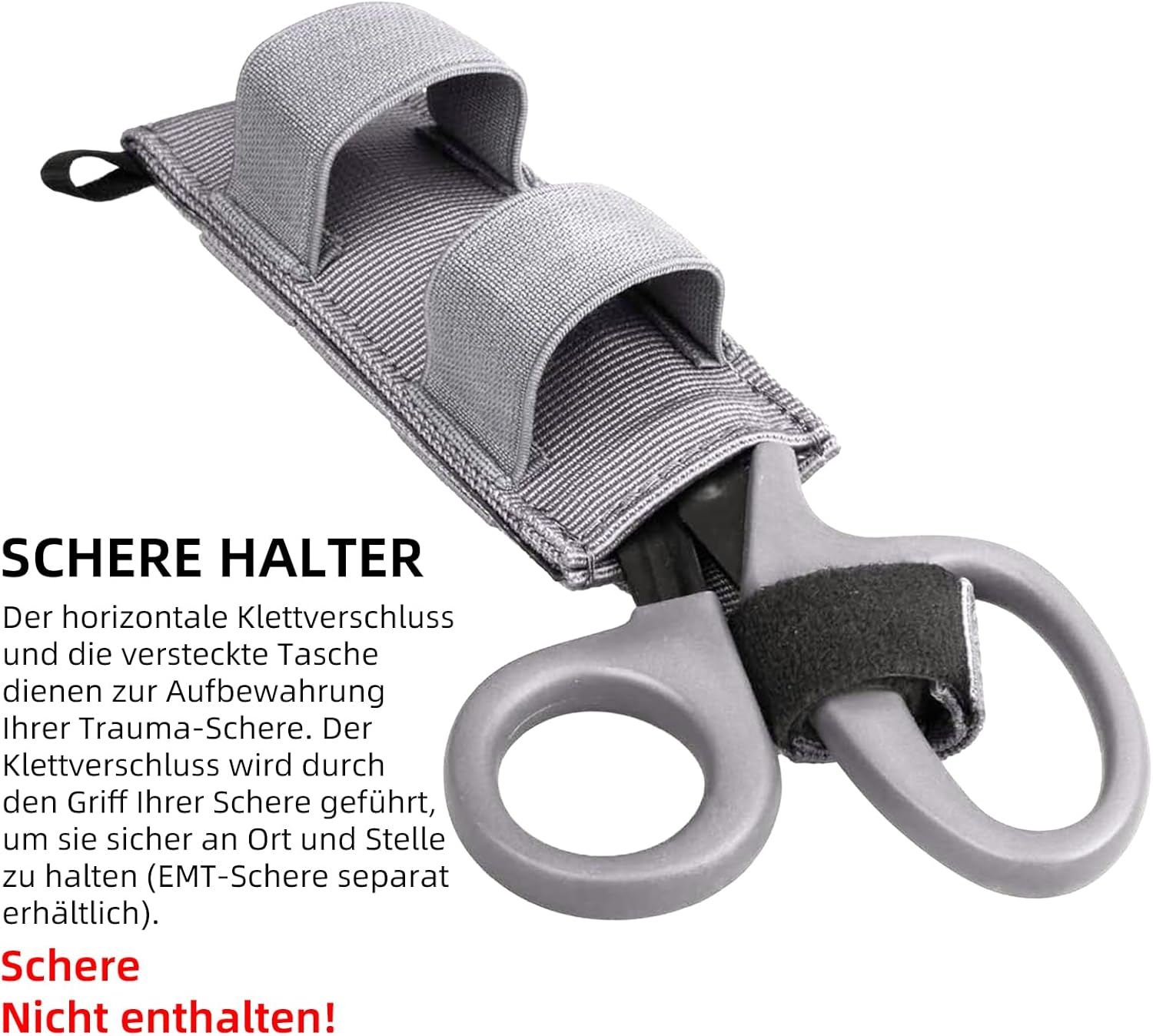 Tourniquet tartó táska részletes nézet