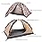 GEERTOP Lightweight Backpacking Tent 4 Season Ultralight Waterproof Camping Tent Double Layer Easy Setup Tent for Outdoor Hunting Hiking Mountaineering Travel