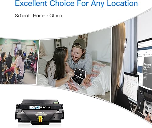 Miniatura 5 de LxTek Cartucho de tóner de repuesto compatible para Samsung 115 115L MLT-D115L para usar con Xpress SL-M2830DW SL-M2880FWXAC SL-M2870FW M2820DW