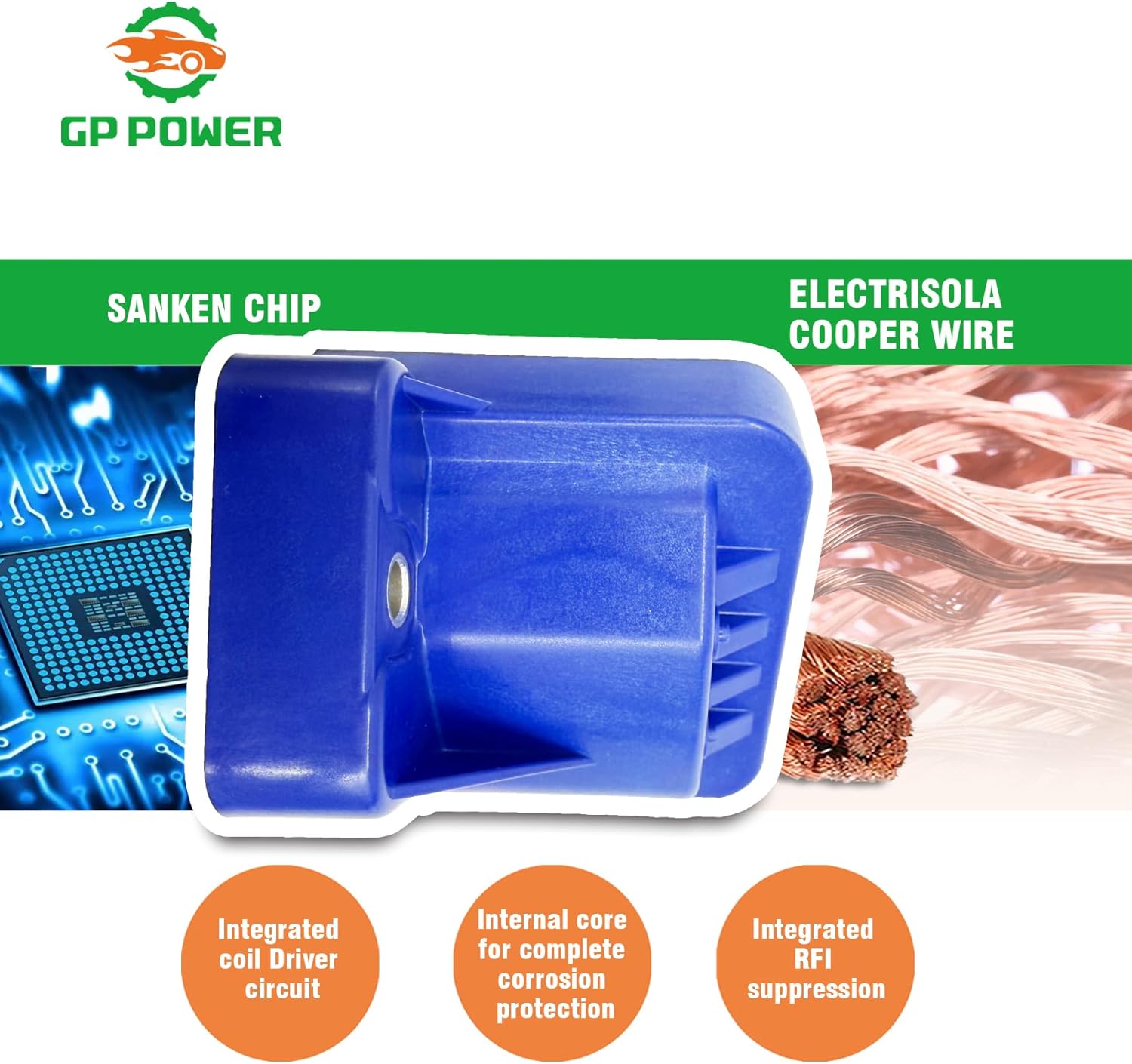 Performance Ignition Coil Packs D555 D545 D546 D576 DR39 DR47 Set OF 2 Compatible With Buick Century Chevy Cavalier Pontiac Sunfire Grand AM GMC Sonoma Isuzu Hombre 2.0 2.2 2.5 L4