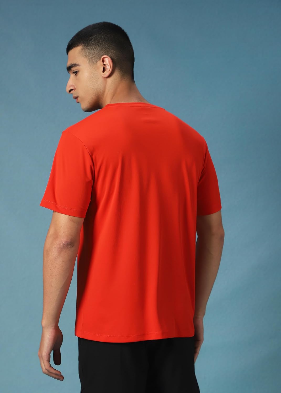 PUMP'D Men's Regular Fit T-Shirt | Quick Dry | Tees For Casual Wear | Active Gym Wear Workout | Running Tees