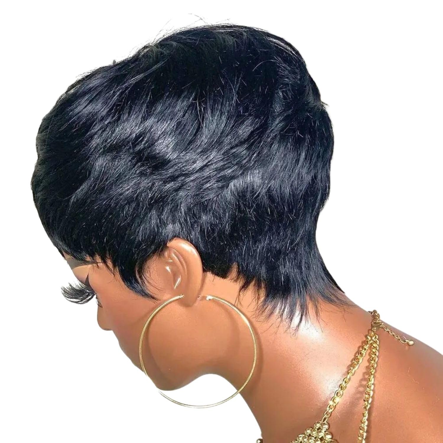 Elite Hair Flair Short and Sassy 6 inch Pixie Cut Wig (T1B-27)