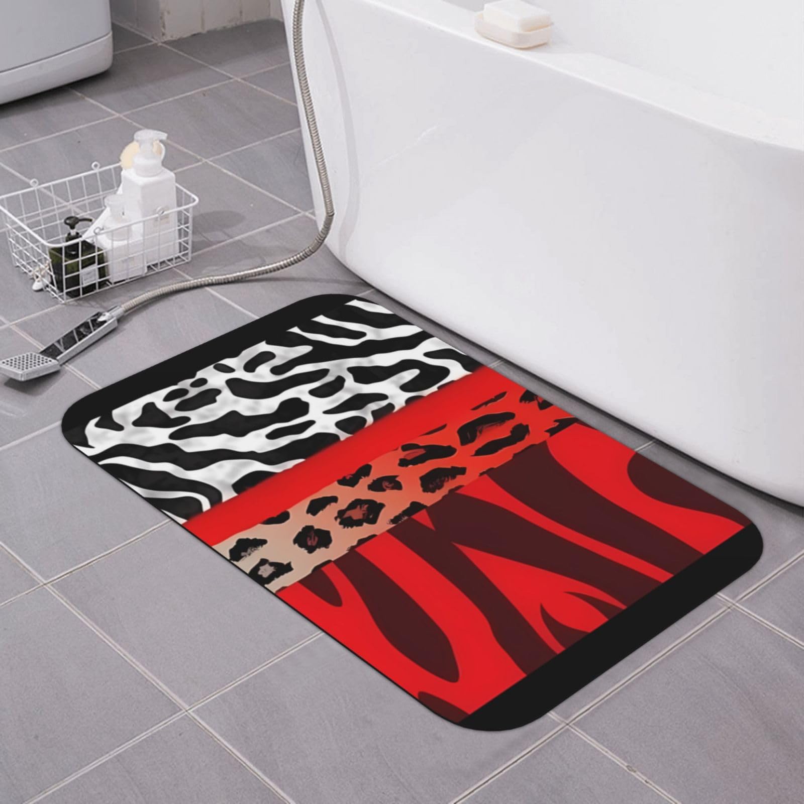 Tapis de bain terre de diatomées BONDIJ antidérapant et doux