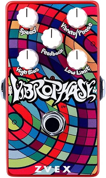 ZVex Effects Vertical Vexter Vibrophase Phaser Guitar Effects Pedal