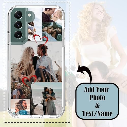 Vista 14 de Funda transparente 3 en 1 diseñada para teléfono Galaxy S21, Plus/Ultra/FE 5G Samsung, capas protectoras híbridas [protector de pantalla] Borrar 05