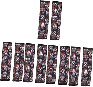 Milisten 10 Peças Almofadas De Ombro Para Cinto De Segurança Almofada De Cinto De Segurança Almofada De Cinto De Segurança De Carro Capa De Cinto De Segurança Acolchoada Trelas Para Cinto