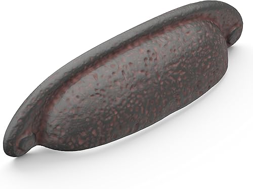 Miniatura 5 de Hickory Hardware P3002-RI Perilla de 1-14 pulgadas de la colección Refined Rustic, hierro rústico