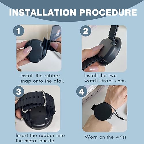 Miniatura 5 de Soporte de teléfono para correr para iPhone, soporte magnético giratorio de 360 grados, soporte para teléfono celular, magnético para todos los