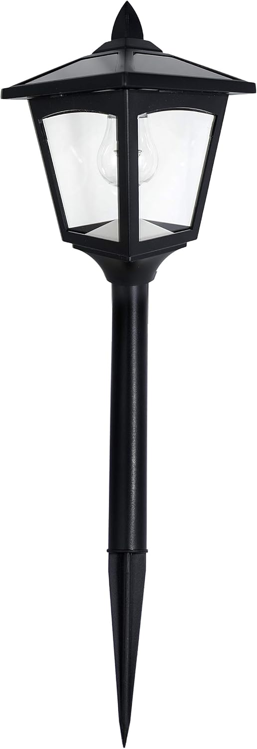 Exсluѕіvе Dіѕсоunt 90% Prісе SOLARBASICS SBG4M14C0 Pathway Landscape Solar Light, Warm White LED Bulb, Black Finish, 4-Pack