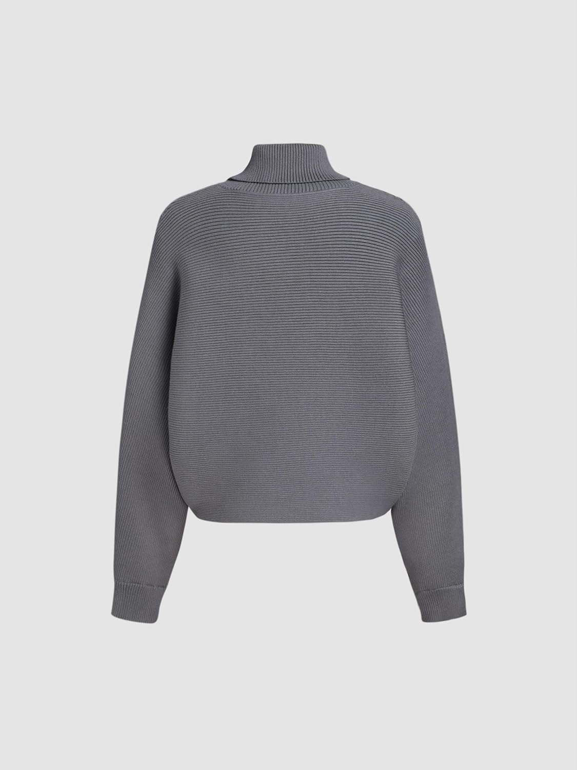 CIDER Women’s Turtleneck Long Sleeve Oversized Trendy Pullover Sweater Jumper Fall Tops - Image 5